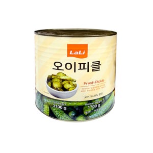 라리 피클 SEN COMPANY 오이피클 슬라이스 물결무늬 3.1kg