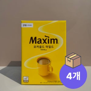 맥심 모카골드 커피믹스 210T x 4개