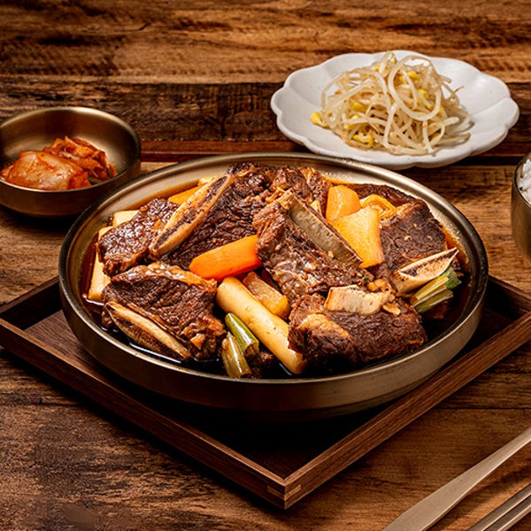 [밥장금] 고기 한가득 소갈비찜