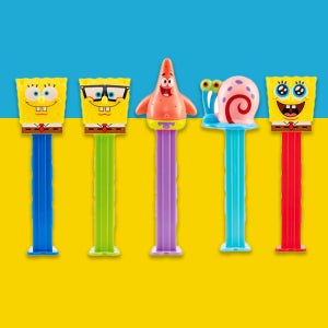 페즈 PEZ 사탕 디스펜서 렌덤발송 스폰지밥, 17g, 1개