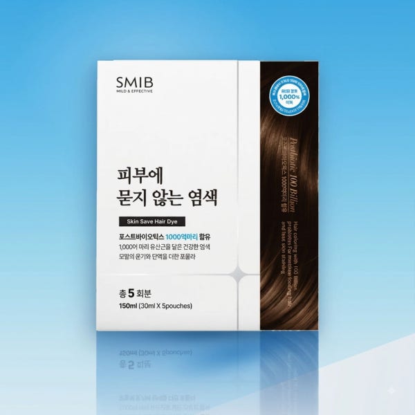 스미브 피부에 안묻는 염색약 1box(5회분)