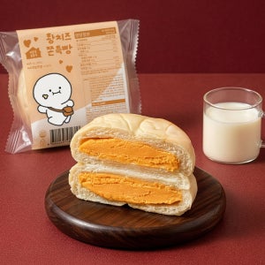 이웃집통통이 황치즈 쫀득빵 180g, 1개입, 1개