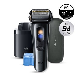 [BRAUN] 브라운 전기면도기 NEW 시리즈 NEVO 네보 11010C 세척&충전스테이션 모델(그라파이트)