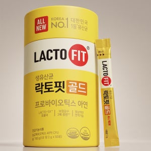 종근당 락토핏 생유산균 골드 리뉴얼 대용량 50포