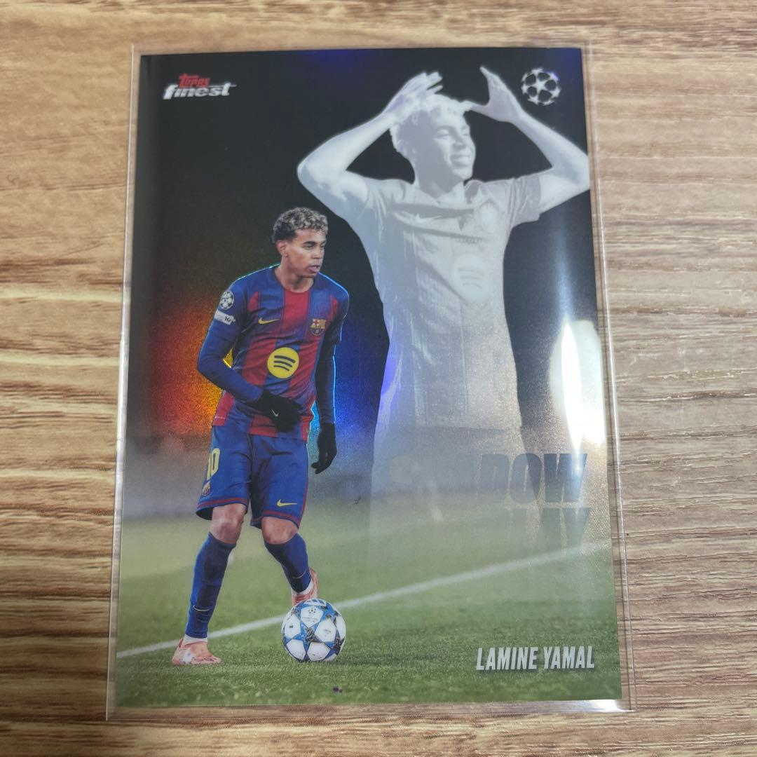 topps Finest Lamine Yamal 야말 축구 카드