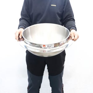 국산 통3중 스텐 대형 가마솥 (뚜껑포함) 스테인레스 가마솥 40cm
