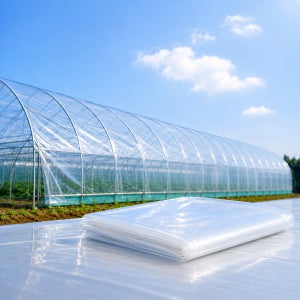 그린실드 비닐하우스 P0비닐 0.1mm x 15m(펼친폭) x 30m 멀티