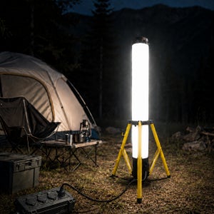 포커스 LED 멀티 로켓 360도 캠핑 스탠드 작업등 조명