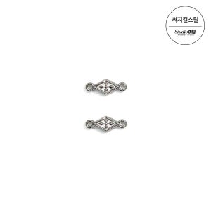 써지컬 별빛 다이아 펜던트 / 써지컬스틸 참 목걸이 팔찌 악세사리 DIY 비즈공예재료 장식