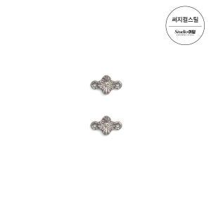 써지컬 들꽃 펜던트 / 써지컬스틸 플라워 참 목걸이 팔찌 악세사리 DIY 비즈공예재료 장식
