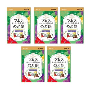 일본 츠무라 와칸 플러스 목캔디 49g 5개