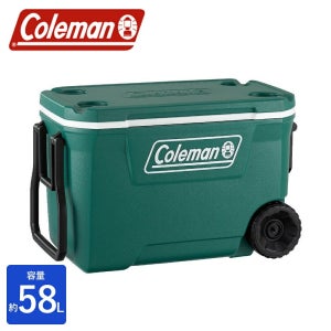 Coleman 콜맨 바퀴 아이스 박스 캠핑 하드 익스트림 쿨러 휠 58 리터 62QT 대형 대용량