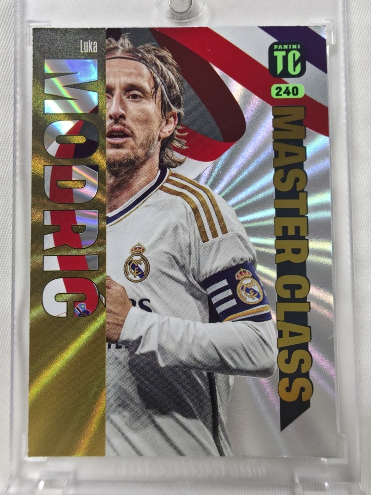 2024 PANINI TOP CLASS 파니니 탑 클래스 NO 240 루카 모드리치 MASTER CLASS 축구 스포츠 포토 카드 MT