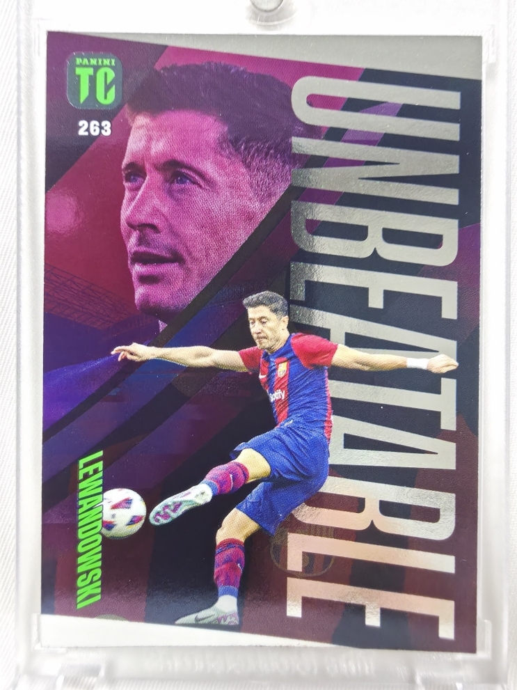 2024 PANINI TOP CLASS 파니니 탑 클래스 NO 263 로베르트 레반도프스키 UNBEATABLE 축구 스포츠 포토 카드 MT