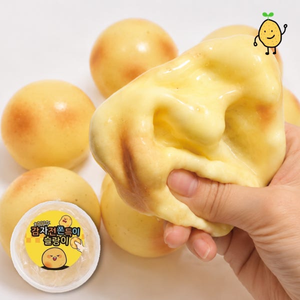 KC인증 감자전 쫀득이 슬랑이 물감자 감자떡 말랑이 주물럭