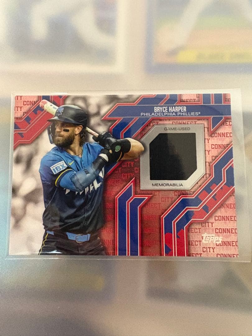 브라이스 하퍼 렐릭 카드 2025 Topps