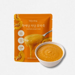 국내산 100% 노설탕 노말티톨 학예당 저당죽 호박죽 달지않은 단호박, 250g, 5개