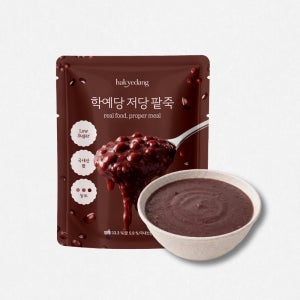 국내산 100% 노설탕 노말티톨 학예당 저당죽 팥죽 밥알없는팥죽 당류0g, 250g, 5개