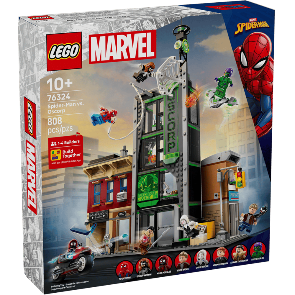 레고 76324 SpiderMan vs Oscorp 스파이더맨 미피 신제품