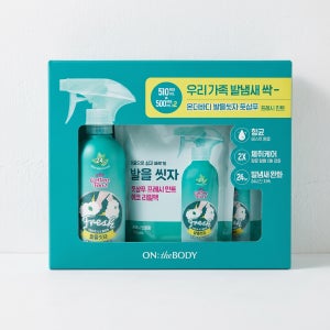 온더바디 발을씻자 풋샴푸 프레시 민트 510ml + 리필 500ml x 2 코스트코