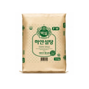 CJ제일제당 백설 하얀설탕 15kg, 1개