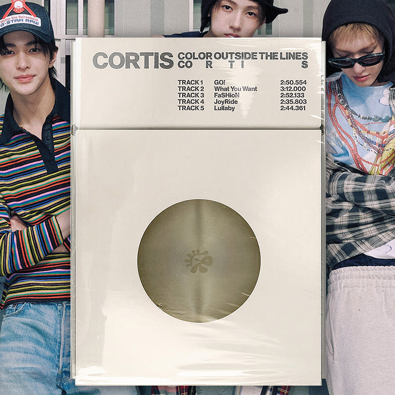 コルティス アルバム シンインボール COLOR OUTSIDE THE LINES ワトユウォン CORTIS グッズ