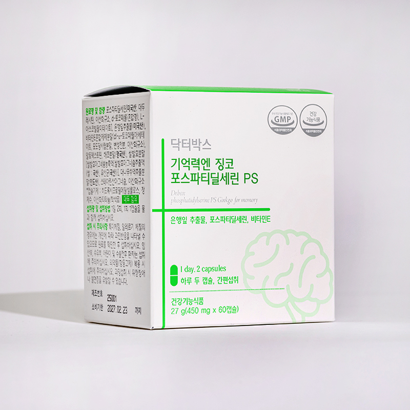 닥터박스 기억력엔 징코 포스파티딜세린 PS