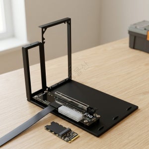 ADT-Link F43SG M.2 NVMe to PCIe 5.0 x16 eGPU 어댑터 그래픽카드주변기기 독