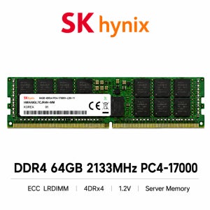 SK하이닉스 서버용 메모리 DDR4 64GB 2133 PC4 17000 ECC LRDIMM