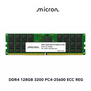 마이크론 서버용 메모리 DDR4 128GB 3200 PC4 25600 ECC REG