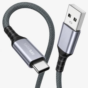 다크베이 USB 3.2 Gen2 A to C타입 10Gbps 고속 충전 케이블 0.3m