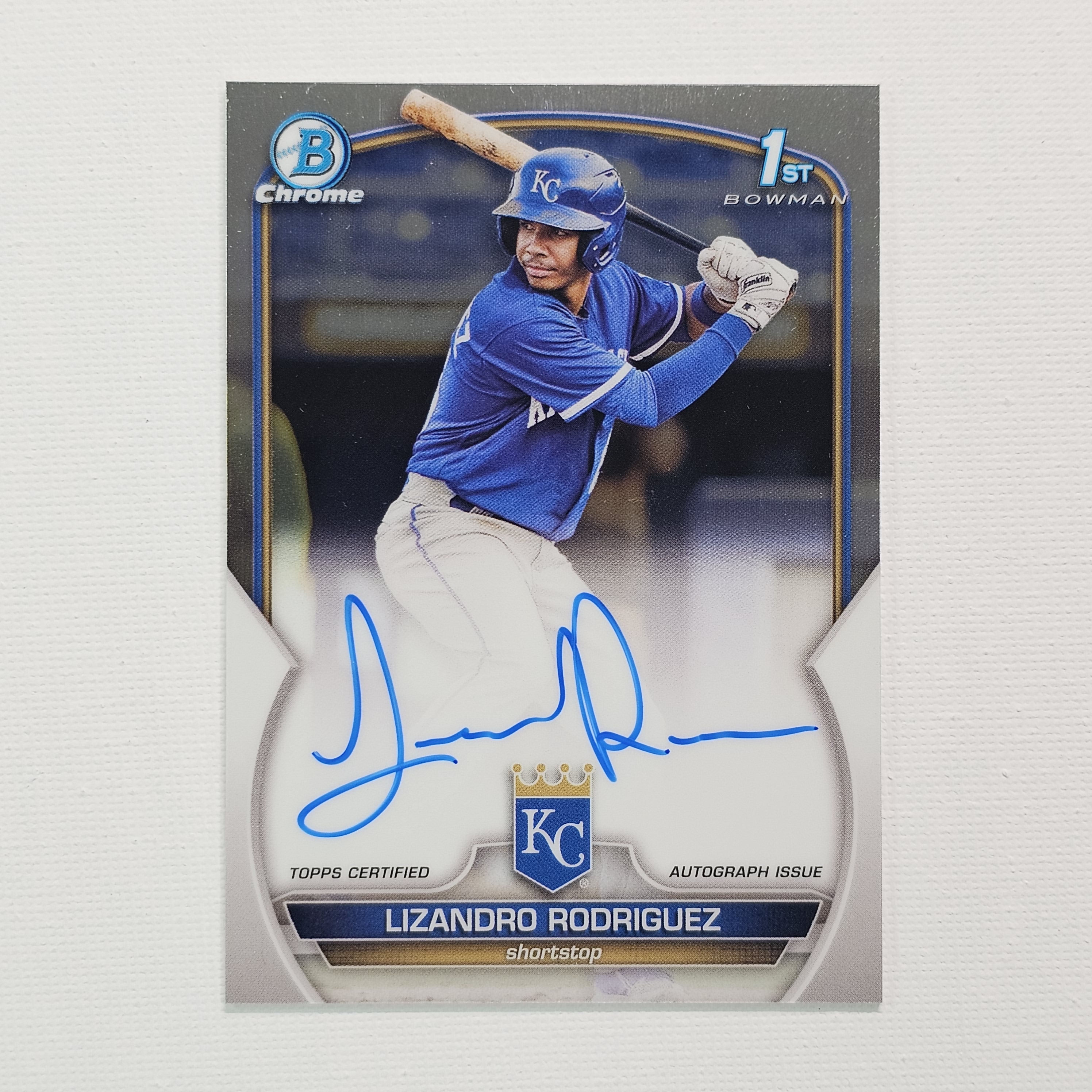2023 Bowman Chrome Lizandro Rodriguez 1st Prospect Auto 야구카드 / MLB-48