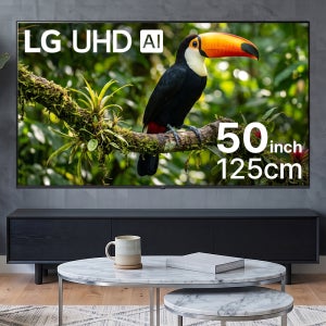 LG전자 4K UHD 스마트 TV UA7500 125cm(50인치), 스탠드