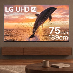 LG전자 4K UHD 스마트 TV UT75 189cm(75인치), 스탠드