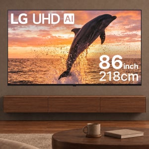 LG전자 4K UHD 스마트 TV UT75 218cm(86인치), 스탠드
