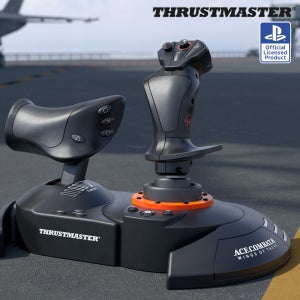 트러스트마스터 T.Flight Hotas NEO ACECOMBAT8 EDITION 비행조이스틱 [PS5.PC] 진동 조이스틱