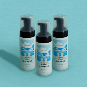 몽프라 키즈 풋샴푸 / 초등학생 발냄새 풋케어 발세정제 150ml, 3개