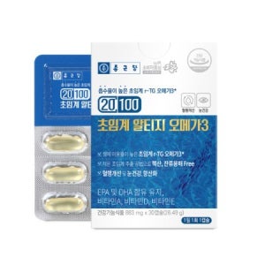 종근당 초임계 알티지 rTG 혈행개선 오메가3 30캡슐, 1개