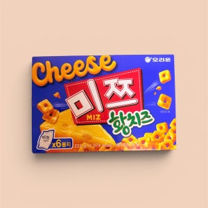 오리온 미쯔 황치즈 222g ( 6봉지 x 37g )