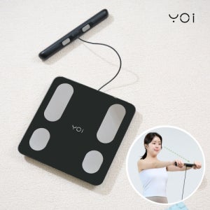 휴롬 요아이 8점식 스마트 체성분 체중계 YSS-241FBK 전신측정 인바디형