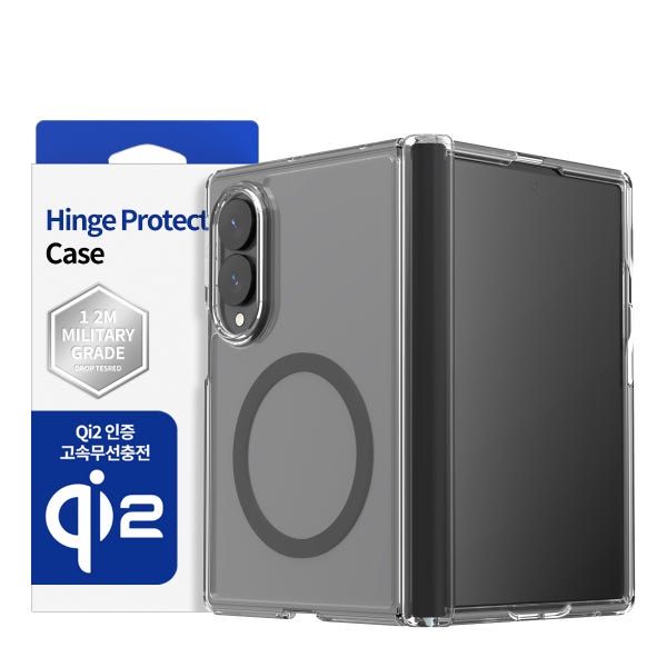 Qi2 20W 인증 아라리 갤럭시 맥세이프 케이스 풀커버 범퍼 힌지보호 듀플360M