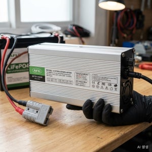 AFU AF500-16820S 배터리충전기 알루미늄 16.8V 20A