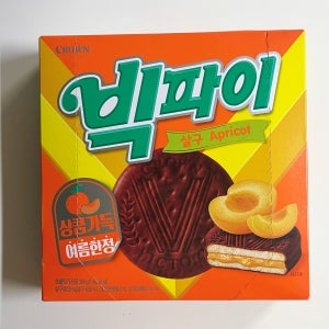 [크라운] 빅파이 살구 324g