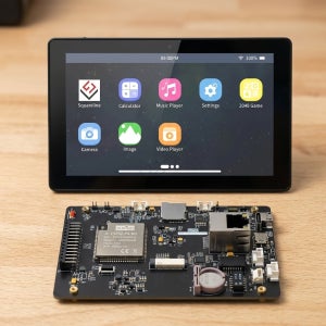 Guition ESP32-P4 C6 임베디드 보드 7인치 IPS 터치스크린 카메라 지원
