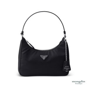 [국내] 26FW 프라다 리에디션 2005 미니백 블랙 1N204P R064 F0002