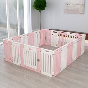 강아지 울타리 펜스 가림막 애견 울타리 20p+문1p HDPE 견사