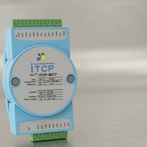 모드버스 TCP DAQ 데이터 수집 모듈 16비트 ADC 이더넷 아날로그 입력 8AI 2DO 기타 전기용품