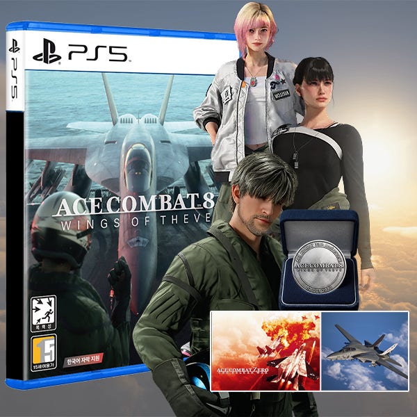 PS5 에이스컴뱃8 시브의 날개 한글판 패키지