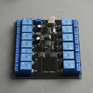 16채널 직렬 USB 릴레이 모듈 전원 제어 보드 10A 250V 기타 전기용품