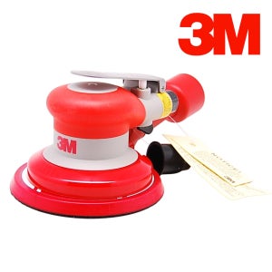 3M 원형 샌더기 125mm (5인치) 11621 에어 샌딩기 벨크로 찍찍이